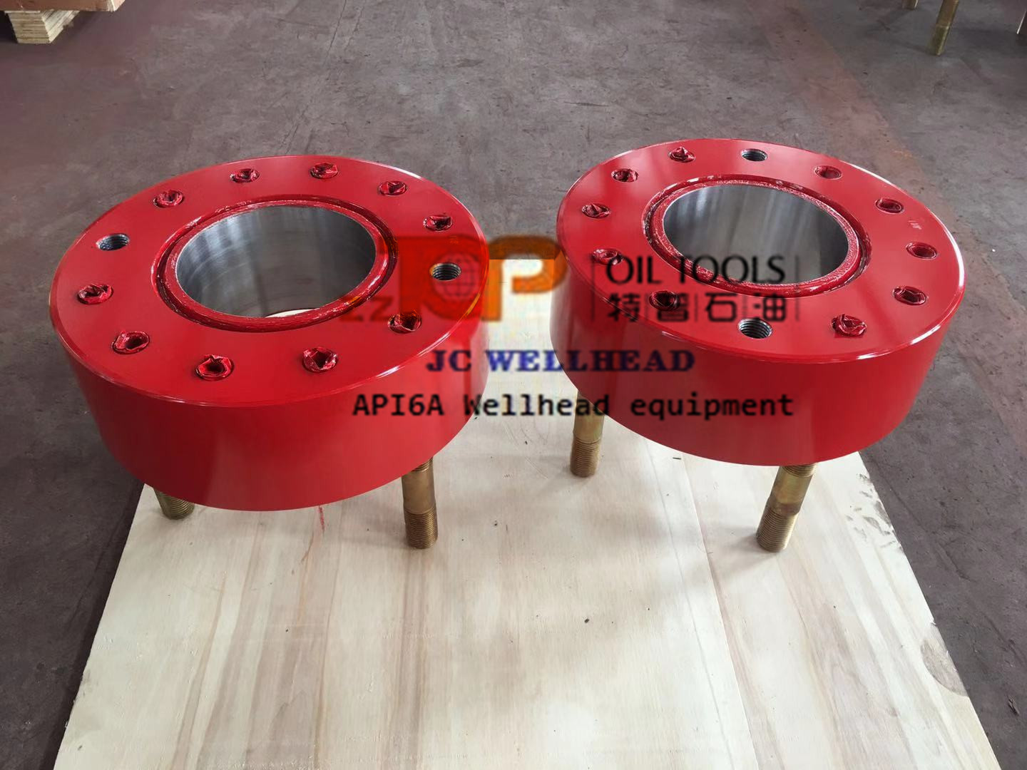 API 6A Wellhead Adapter Flange Double Studded Adapter Flange Forging