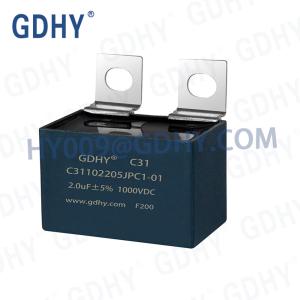 China 2uf 1000VDC IGBT Snubber Film Capacitor Welding Machines factory