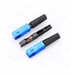 SC UPC Fiber Optic Fast Connector 0.9mm 2.0mm Single Mode SC Fiber Connector