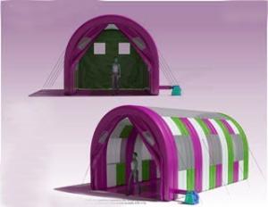China Camping inflatable tunnel tent for outdoor event factory