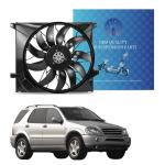 Mercedes Benz W163 12V 850W Radiator Cooling Fan With Built In Fuse