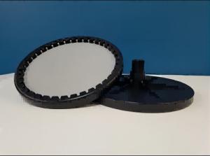 China High Durability Disc Diffuser 2mm Membrane Thickness 0.0225 - 0.065m2 Active Surface Area factory