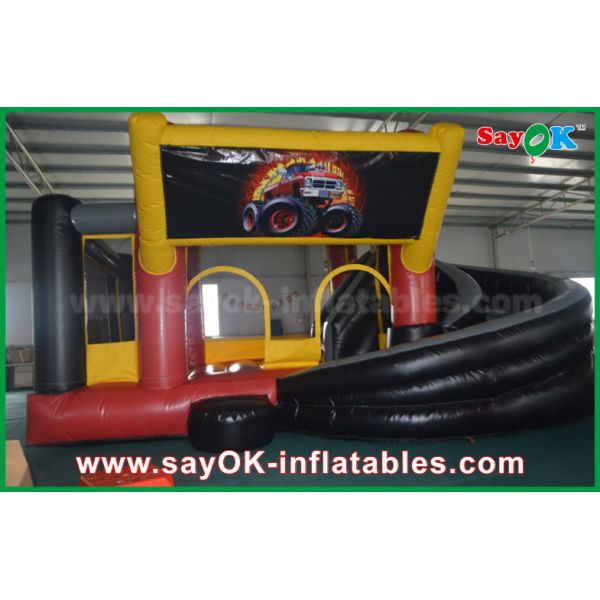 Indoor Inflatable Slide 5 X 8m Inflatable Jumping Boucer Castles Inflatable