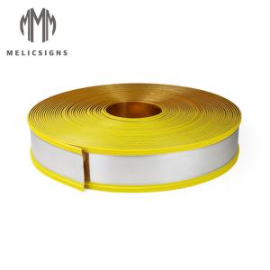 China Channel Bender Golden Color LED Letters Flexible Aluminum Trim Cap factory