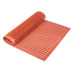 Rubber Cushion Mat With Holes, 24''X 36'' Anti-Fatigue/Non-Slip Drainage Mat Bar