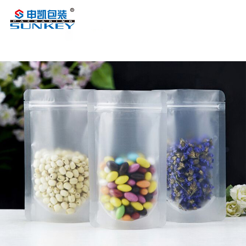 Custom Size Eco Different Type Moisture Proof Recycle Packaging Zipper Stand Up Pouch