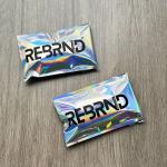 Holographic Metallic Foil Mailer Glitter Mailing Shipping Bags Metallic Rainbow