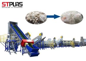 China Plastic Film Washing Recycling Machine Voltage Customized Plastic Recycling Unit factory