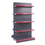 2.0mm Bookshelf Steel Rack , 50kg Per Layer Metal Storage Shelving Units