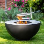 Durable Outdoor Kitchen Barbecue Grills Corten Steel Barbeque Fire Pit Grill