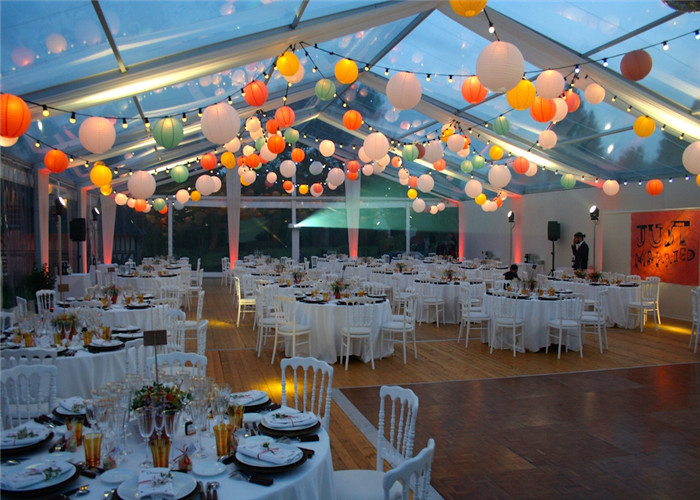 8m X10m Durable Custom Outdoor Party Tents Fabric For Outdoor Wedding