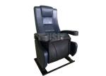 Plastic Outer Back Panel Commercial Theater Seating Flame Retardant Fabric