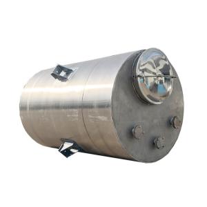 China 20000 liter stainless steel storage tank for chemical storage and reserve alternative factory