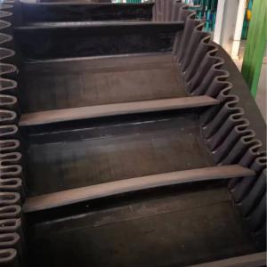 China High Tensile Strength Rubber Steel Cord Corrugated Sidewall Conveyor Belt factory