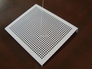 China Durable Decorative Perforated Aluminum Sheet With Holes High Accuracy factory