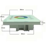 Touch RGBW Controller 15m 0.2kg Pool Light Fittings