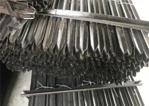 China 1.58kg/m star picket post for austrlia market stain black coated bituman 2100mm length factory