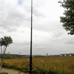 Auto 15M 10KG Hand Push Up Winch Up Telescopic Antenna Pole Telescopic Mast Pole