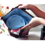 Reusable Oxford L34cm webbing buckle Thermal Lunch Bag
