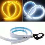 Automotive LED Atmosphere Light Ultra Thin 30cm Scanning 2 Color Flow Light Turn