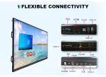 55 65 75 85 86 98 110'' 4K LCD Digital Interactive Touch Panel For Schools