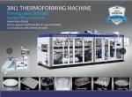 Automatic HDPE Recycling Machine Plastic Thermoforming Machine for Disposable