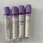 1ml - 10ml EDTA K2 K3 Blood Collection Tube With Purple Cap
