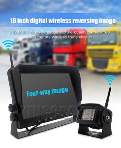 China Infrared Waterproof Wireless Trailer Backup Camera 140 Degree View Large Capacity Battery factory
