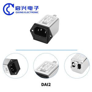 DAI2 10A Single phase EMI AC Filter with IEC connector