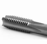 Metric 4 Flutes Carbon Steel Hand Tap Tool Straight Fluted Taps For Cast Iron