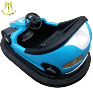 China Hansel amusement playground equipment toys fiberglass bumper cars factory
