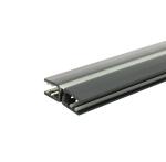 Flexible PVC Rigid Extrusion Black and White Profiles Channel