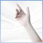 White Lab Safety Gloves Disposable Synthetic Nitrile Safety Gloves Breathable