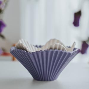 China Handmade Ceramic Salad Bowl Luxury Fruit Bowl For Dessert Nordic Style Yogurt Fruit Bowl factory
