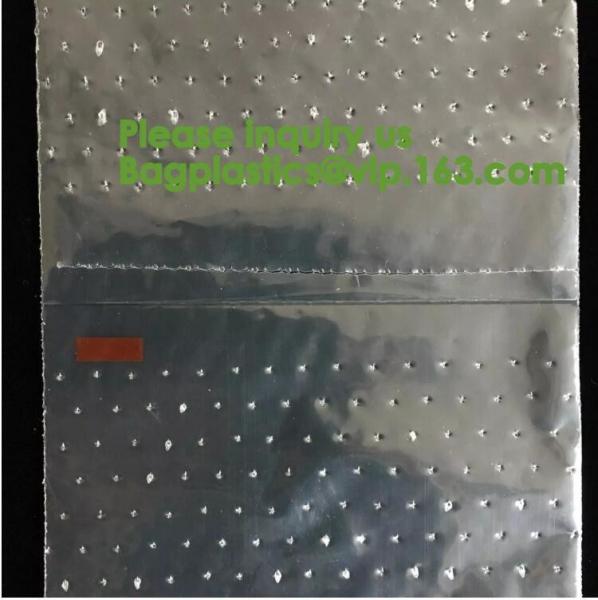 Mircoperforated auto bags, microperforation preopened bags,Poly Flat Bag Anti Static VCI Anti-dust Bag For Automobile Pa