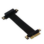 PCIe 3.0 X16 PCI Express 90 Degree GUP With 3.3v/12v Power LED (20cm)