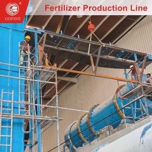 Automatic Dry Process NPK Fertilizer Granulator with Rotary Drum Design for