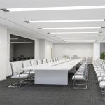 Modern Office Furniture Conference Table White Color