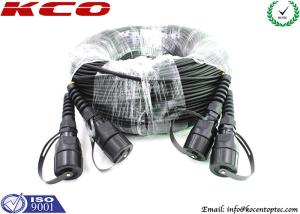 China Long 8 Core Outdoor Fiber Optic Patch Cable , Armored Network Cable factory