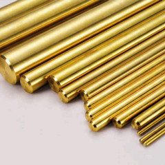High Strength Brass Rod Hpb59-1 Hpb63-3 Material Round Shape Solid Brass Round