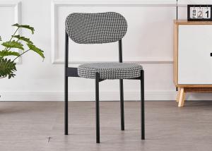 China No Folded Iron 43*43*79CM Ergonomic Dining Room Chairs factory