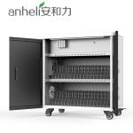 2 Universal Wheels Chromebook Mobile Device Charging Cart 36 Tablets