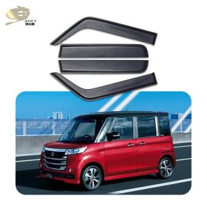 China 3M Tape 2019 Car Vent Shade Grade A Dark Smoke For SUZUKI SPACIA 2018 factory