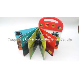 China Toy Trucks Button Sound Book , interactive sound books for children on sale
