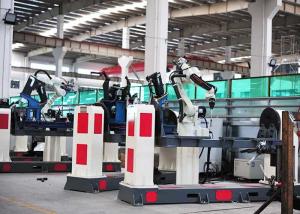 China Car Parts Automated Welding Machine , LED Touch Color Screen Robotic Welding Fixtures factory