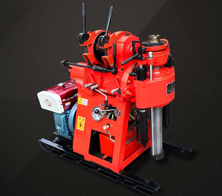 Portable Hydraulic 150m 140r/Min Water Drilling Rig