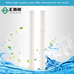 Maximum Filtered Water Flow 20inch Micropore Pleated Filter Cartridge for