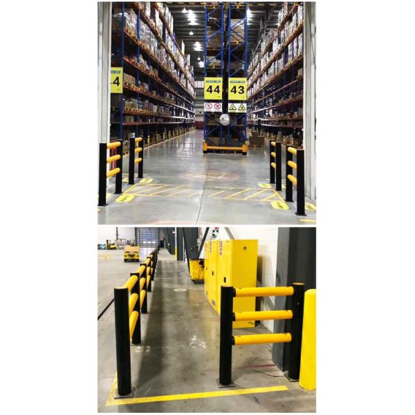 C03: Anti-Collision Guardrails LC LS Warehouse Safety Barrier Traffic Guardrails