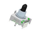 Multiple Positions Square Electronic Rotary Switch 17mm For Audio RS171