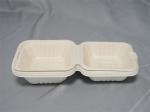 6" Hamburger Biodegradable Sugarcane Plates Restaurants
